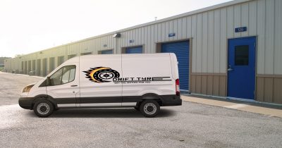Mobile van fitment service Puncture service- Drift Tyres Van in Dubai